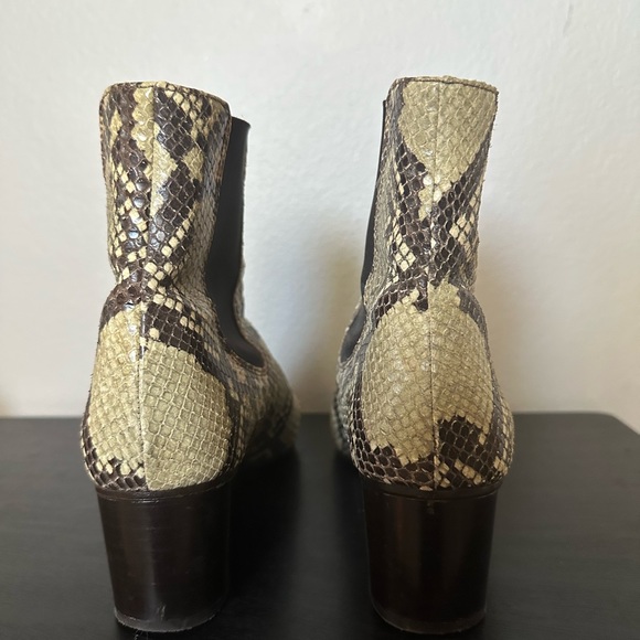 Isabel Marant size 41 snakeskin Chelsea boot - Picture 5 of 6